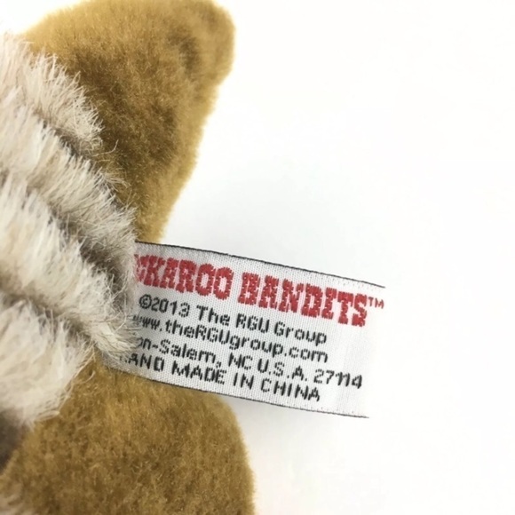 BUCKAROO BANDITS Armadillo Sheriff Plush Stuffed Animal Toy Houston Texas 2013 - Picture 7 of 8